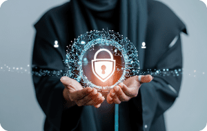 الأمن السيبراني ليس خيارًا، بل ضرورة لحماية بيانات مؤسستك من الهجمات الرقمية والتهديدات السيبرانية، وضمان استمرارية أعمالك بأمان.